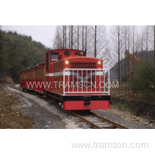 Ancient Internal combustion Track Train for sightseeing